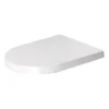 Duravit ME By Stark Compact Standard Toilet Seat - White Satin Matt -Home And Bathroom Supplies Store 0020010000 l 1