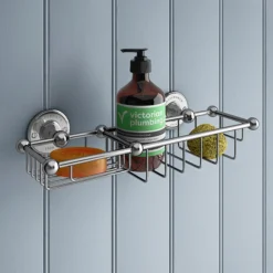 Chatsworth 1928 Traditional Large Soap Basket - Chrome 11 Chatsworth 1928 Traditional Large Soap Basket - Chrome -Home And Bathroom Supplies Store 003cht detail2