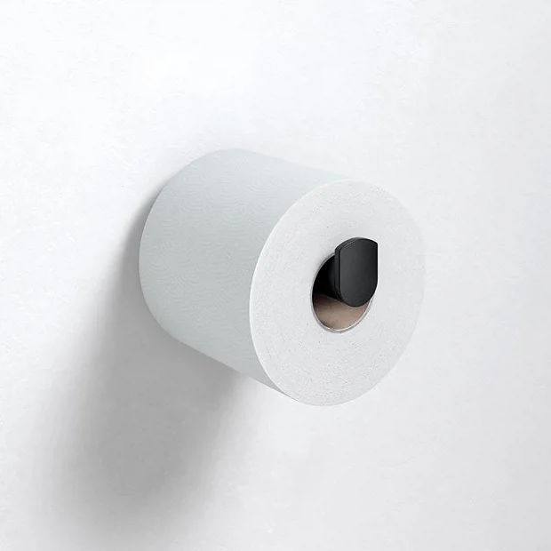 Keuco Plan Spare Toilet Roll Holder - Black 4 Keuco Plan Spare Toilet Roll Holder - Black - Image 2
