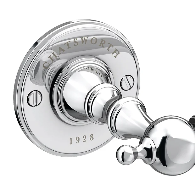 Chatsworth 1928 Traditional Single Towel Rail 5 Chatsworth 1928 Traditional Single Towel Rail - Image 3