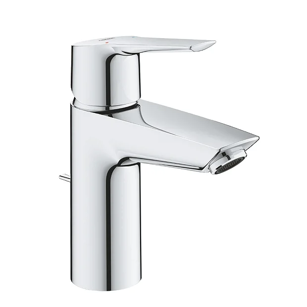 Grohe QuickFix Edge SilkMove ES S-Size Mono Basin Mixer With Pop-up Waste - Chrome 4 Grohe QuickFix Edge SilkMove ES S-Size Mono Basin Mixer With Pop-up Waste - Chrome - Image 2