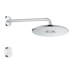 Grohe Rainshower SmartConnect 310 Shower Head & Arm With Wireless Remote -Home And Bathroom Supplies Store 26640000 d4n