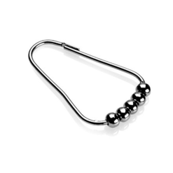 Home And Bathroom Supplies Store 17 12 Chrome Plated Easy Glide Shower Curtain Rings