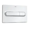 Roca PL1 Dual Flush Plate For Concealed Cisterns - Chrome -Home And Bathroom Supplies Store 890095001 l