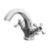 Albert Mono Basin Mixer Tap With Black Indices -Home And Bathroom Supplies Store alb006 l