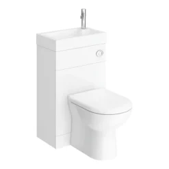 Alaska Combined Two-In-One Wash Basin & Toilet (500mm Wide X 300mm) 11 Alaska Combined Two-In-One Wash Basin & Toilet (500mm Wide X 300mm) -Home And Bathroom Supplies Store alcombwc d4