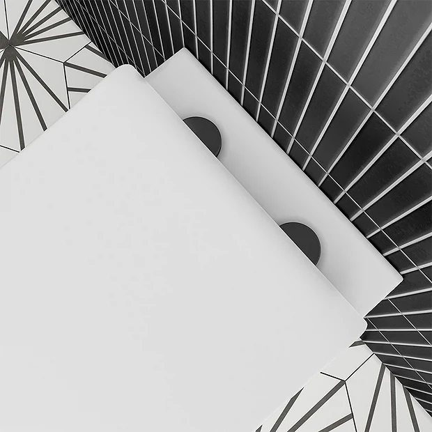 Arezzo Back To Wall Toilet (incl. Slim Seat With Matt Black Hinges) 5 Arezzo Back To Wall Toilet (incl. Slim Seat With Matt Black Hinges) - Image 3