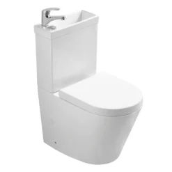 Arezzo Space Saving Combined Two-In-One Wash Basin + Rimless Toilet 10 Arezzo Space Saving Combined Two-In-One Wash Basin + Rimless Toilet -Home And Bathroom Supplies Store azcc2in1 d5