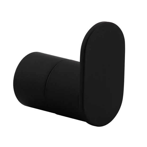 Arezzo Matt Black 3-Piece Bathroom Accessory Pack 5 Arezzo Matt Black 3-Piece Bathroom Accessory Pack - Image 3