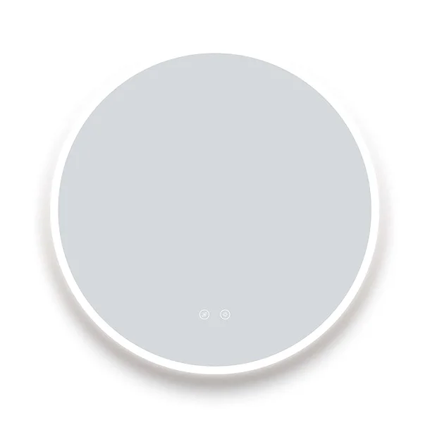 Arezzo 600mm Round Colour Changing LED Illuminated Bathroom Mirror With Bluetooth + Anti-Fog 5 Arezzo 600mm Round Colour Changing LED Illuminated Bathroom Mirror With Bluetooth + Anti-Fog - Image 3