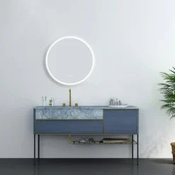 Arezzo 600mm Round Colour Changing LED Illuminated Bathroom Mirror With Bluetooth + Anti-Fog 12 Arezzo 600mm Round Colour Changing LED Illuminated Bathroom Mirror With Bluetooth + Anti-Fog -Home And Bathroom Supplies Store azmir025 d3