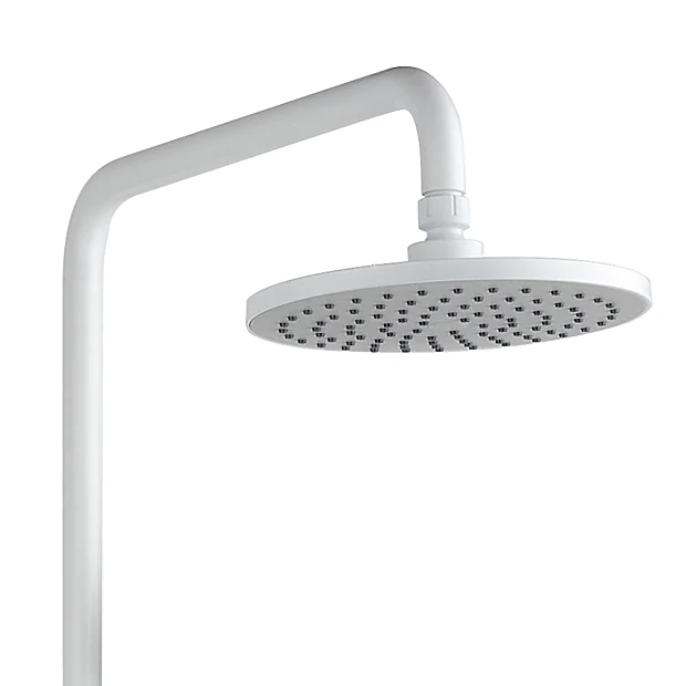 Arezzo Round Thermostatic Shower - Matt White 5 Arezzo Round Thermostatic Shower - Matt White - Image 3