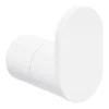 Arezzo Matt White Robe Hook -Home And Bathroom Supplies Store azmwrh detail1