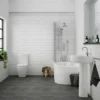 Bianco Close Coupled Modern Toilet + Soft Close Seat -Home And Bathroom Supplies Store bwcsc d5