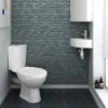Cove Bermuda Corner Toilet With Soft Close Seat -Home And Bathroom Supplies Store ccrwc detail01