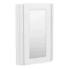 Chatsworth Corner Mirror Cabinet White 1 Chatsworth Corner Mirror Cabinet White -Home And Bathroom Supplies Store cnrmcabwht l