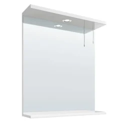 Cove White Illuminated Mirror (650mm Wide) -Home And Bathroom Supplies Store cv113l
