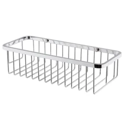 Arezzo Chrome 300mm Wire Shower Basket -Home And Bathroom Supplies Store czchr29d1