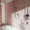 Aqualisa Dream Square Thermostatic Mixer Shower With Adjustable Head