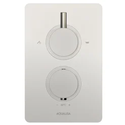 Aqualisa Dream Round Thermostatic Mixer Shower With Hand Shower And Wall Fixed Head