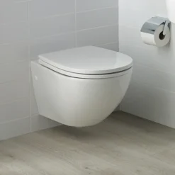 Ideal Standard White Toilet Seat & Cover -Home And Bathroom Supplies Store e002101.ai1