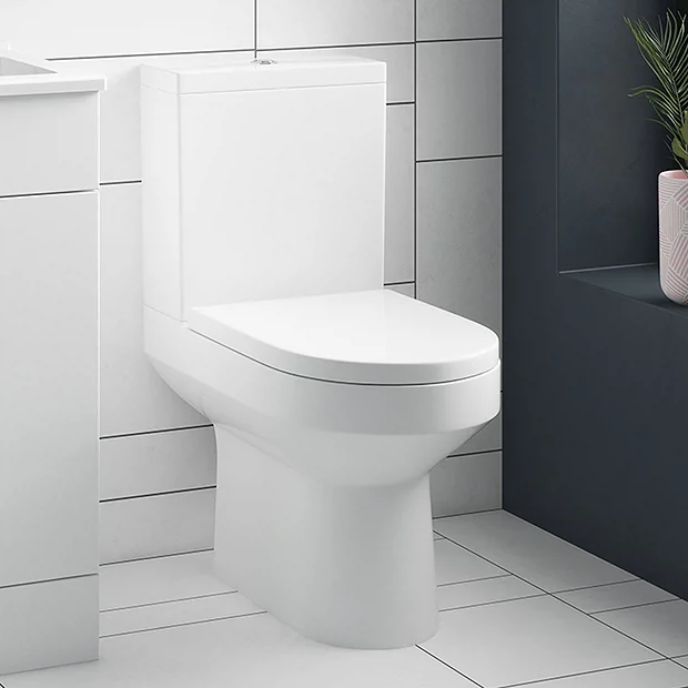 EcoDelux Metro Water Saving Close Coupled Toilet + Soft Close Seat 4 EcoDelux Metro Water Saving Close Coupled Toilet + Soft Close Seat - Image 2