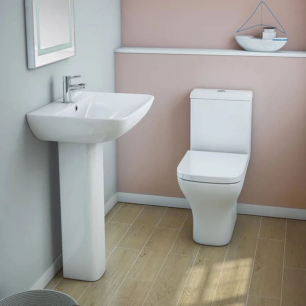EcoDelux Venice Water Saving Close Coupled Toilet + Soft Close Seat 3 EcoDelux Venice Water Saving Close Coupled Toilet + Soft Close Seat
