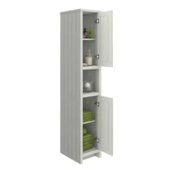 Chatsworth Traditional Grey Tall Cabinet 9 Chatsworth Traditional Grey Tall Cabinet -Home And Bathroom Supplies Store grdantb d1