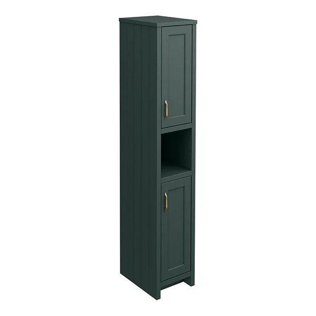 Chatsworth Traditional Green Tall Cabinet 4 Chatsworth Traditional Green Tall Cabinet - Image 2