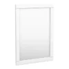 Keswick White 500 X 700mm Traditional Wall Hung Framed Mirror -Home And Bathroom Supplies Store keswhtm l