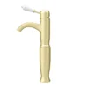 Lancaster Traditional Brushed Brass Tall Mono Basin Mixer -Home And Bathroom Supplies Store lbb8t d4