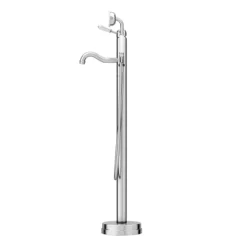 Lancaster Traditional Chrome Single Lever Freestanding Bath Shower Mixer -Home And Bathroom Supplies Store lch8fs d4