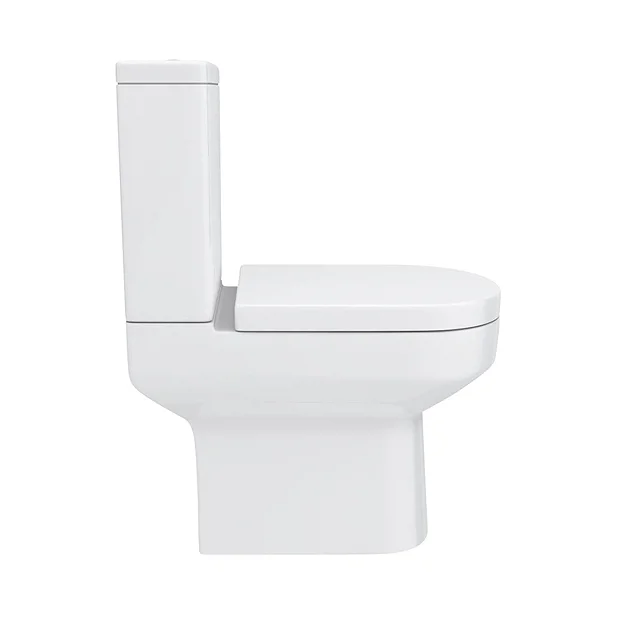 Metro Close Coupled Modern Toilet + Soft Close Seat 5 Metro Close Coupled Modern Toilet + Soft Close Seat - Image 3