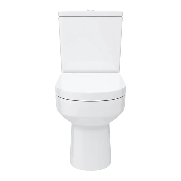Metro Close Coupled Modern Toilet + Soft Close Seat 6 Metro Close Coupled Modern Toilet + Soft Close Seat - Image 4