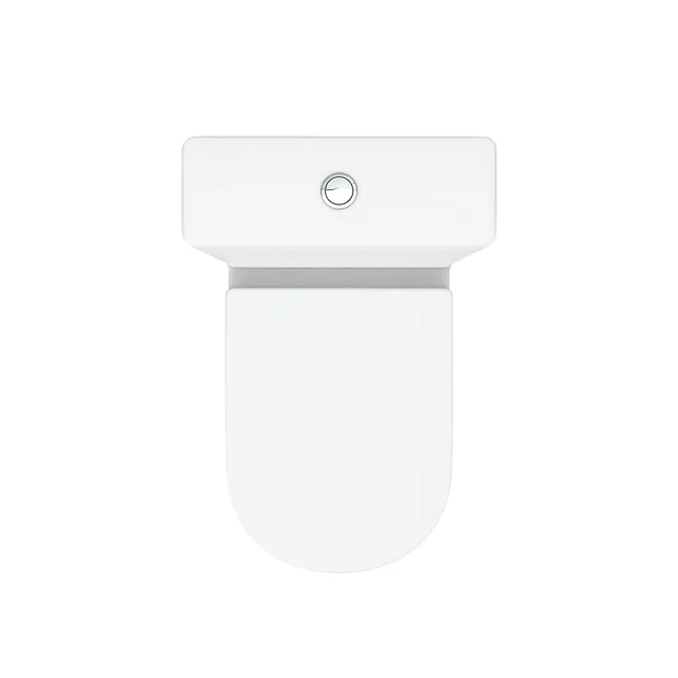 Metro Close Coupled Modern Toilet + Soft Close Seat 7 Metro Close Coupled Modern Toilet + Soft Close Seat - Image 5