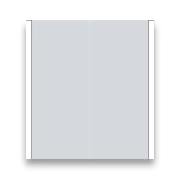 Toreno 700x650mm LED Illuminated 2-Door Bluetooth Mirror Cabinet With Motion Sensor, Shaving Socket & Anti-Fog 5 Toreno 700x650mm LED Illuminated 2-Door Bluetooth Mirror Cabinet With Motion Sensor, Shaving Socket & Anti-Fog - Image 3