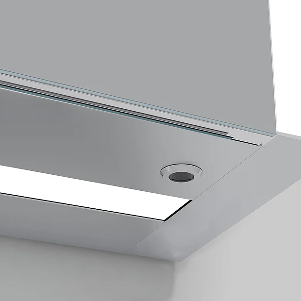 Toreno 700x650mm LED Illuminated 2-Door Bluetooth Mirror Cabinet With Motion Sensor, Shaving Socket & Anti-Fog 3 Toreno 700x650mm LED Illuminated 2-Door Bluetooth Mirror Cabinet With Motion Sensor, Shaving Socket & Anti-Fog