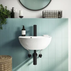 Arezzo Matt Black Trap And Isolating Set -Home And Bathroom Supplies Store mrtismb d1