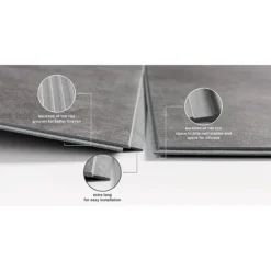 Home And Bathroom Supplies Store 14 Orion Calacatta Waterproof Wall Tile Shower Panels - 375 X 650mm