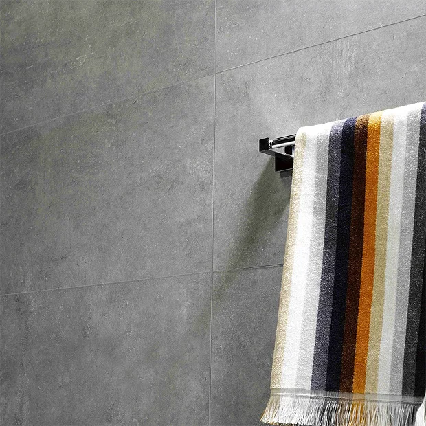 Orion Concrete Beton Waterproof Wall Tile Shower Panels - 375 X 650mm 5 Orion Concrete Beton Waterproof Wall Tile Shower Panels - 375 X 650mm - Image 3