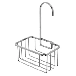 Croydex Hanging Shower Riser Rail Caddy - Chrome Plated -Home And Bathroom Supplies Store qm260441ai1
