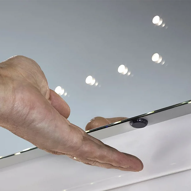 Sensio Sienna 390 X 500mm LED Mirror With Demister Pad & Shaving Socket 6 Sensio Sienna 390 X 500mm LED Mirror With Demister Pad & Shaving Socket - Image 4