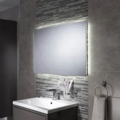 Sensio Eden 600 X 900mm Backlit LED Mirror With Demister Pad