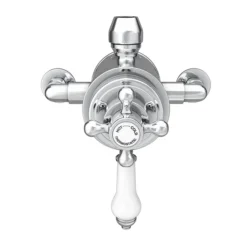 Trafalgar Traditional Dual Exposed Thermostatic Shower Valve -Home And Bathroom Supplies Store tsv11nd1