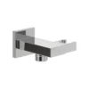 Villeroy & Boch Villeroy And Boch Universal Square Shower Wall Outlet With Handset Holder - Chrome -Home And Bathroom Supplies Store tvc0004630006 l2