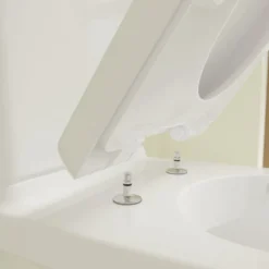 Villeroy & Boch Villeroy And Boch O.novo Close Coupled Toilet (Side/Rear Entry Water Inlet) + Soft Close Seat -Home And Bathroom Supplies Store vbonsisc d2 1