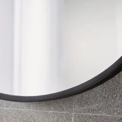 Arezzo Matt Black 500 X 800mm Capsule Mirror 9 Arezzo Matt Black 500 X 800mm Capsule Mirror -Home And Bathroom Supplies Store ven58cmb d2