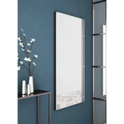 Venice Black Frame 1000 X 700mm Rectangular Mirror -Home And Bathroom Supplies Store venbf6080 d1