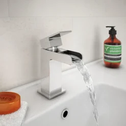 Monza Waterfall Mini Basin Tap 9 Monza Waterfall Mini Basin Tap -Home And Bathroom Supplies Store wf006 detail2