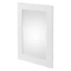 Chatsworth Mirror (600 X 400mm - White) -Home And Bathroom Supplies Store whdanmir d1